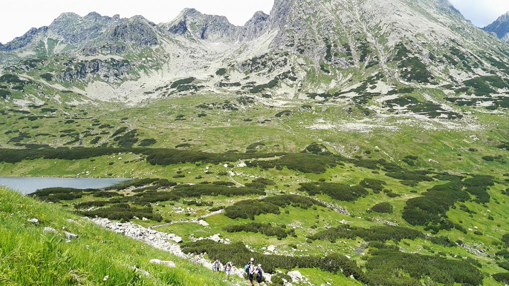 Orla Perć widziana ze szlaku na Szpiglasowy Wierch