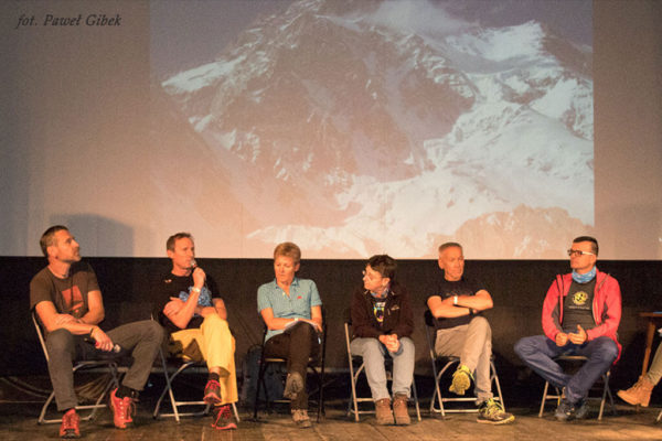 Festiwal Górski w Lądku. Uczestnicy panelu dyskusyjnego Turysta czy Himalaista