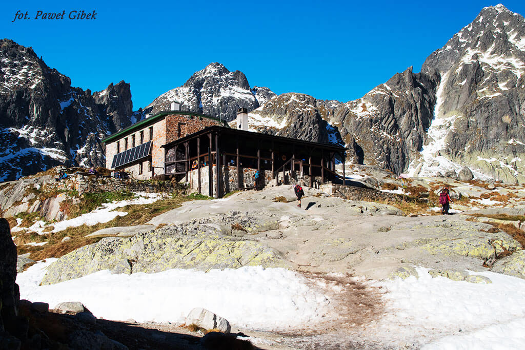 Opis wejścia na Baranie Rogi. Schronisko Téryego