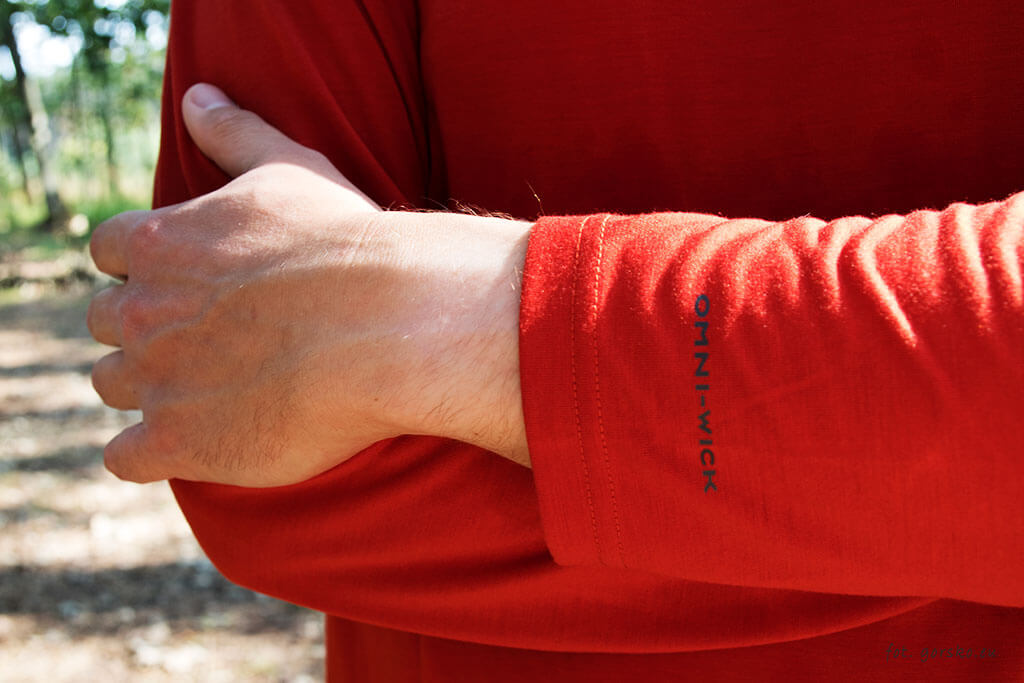 Koszulka z długim rękawem Columbia Miller Valley - Omni-Wick