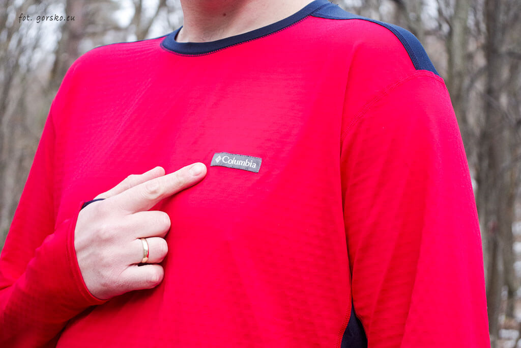 Koszulka termiczna Columbia Bliss Ascent na jesień i zimę