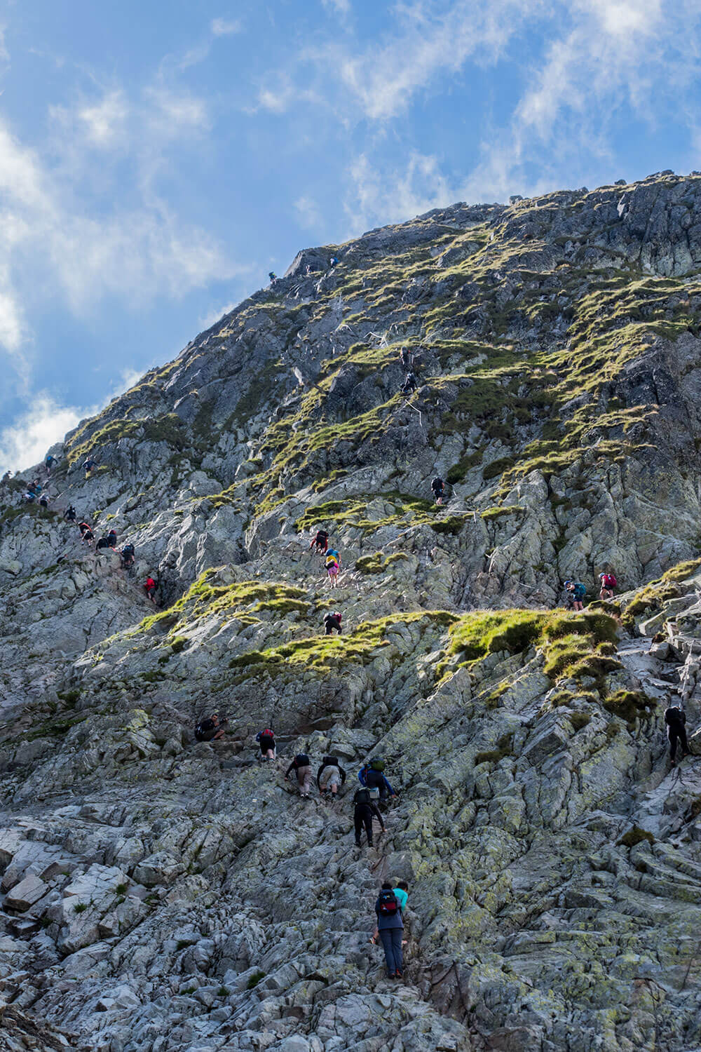 Czerwona Ławka szlak i via ferrata
