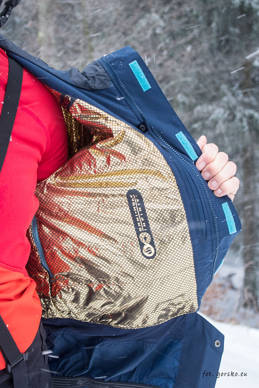 Ocieplana kurtka narciarska Columbia Aerial Ascender II Omni-Heat Infinity