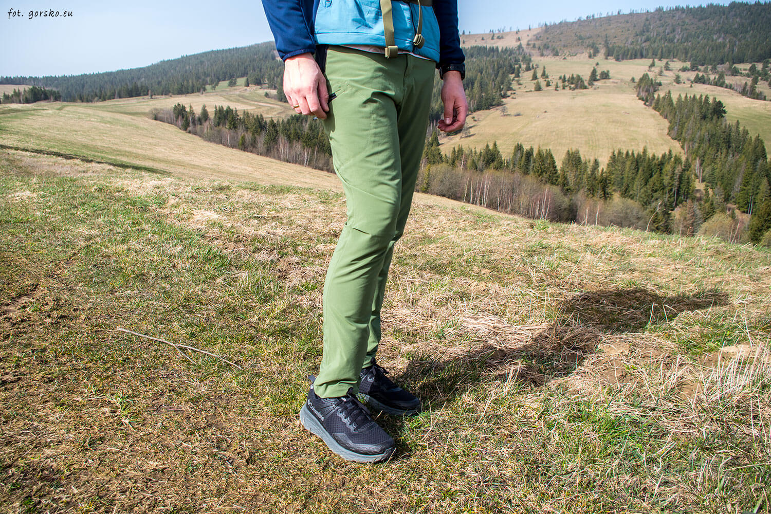 Buty Columbia Konos TRS Outdry bok z daleka