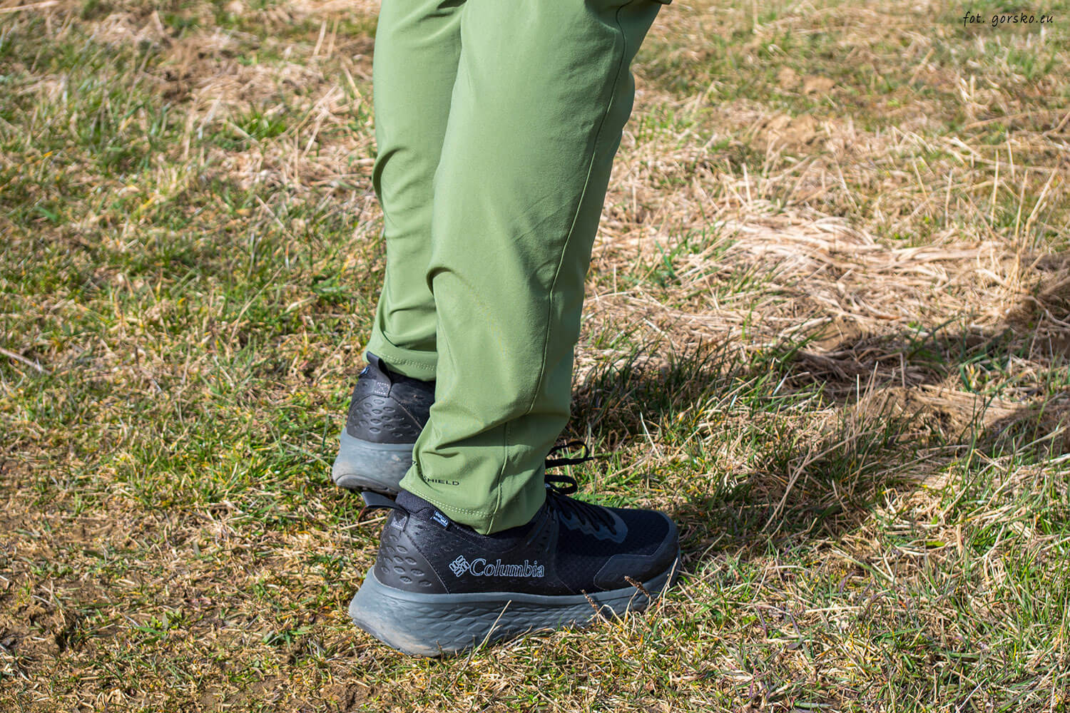 Buty Columbia Konos TRS Outdry tył z bliska