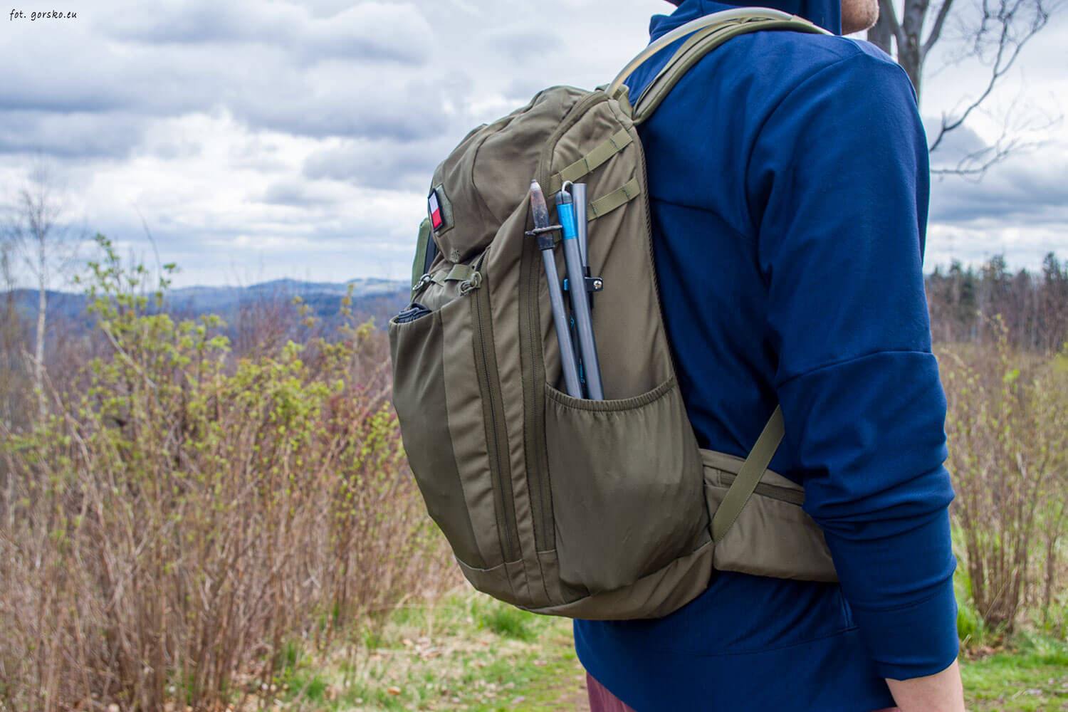 Plecak Highlander Fhior FH Pac 2 30 l kieszeń boczna