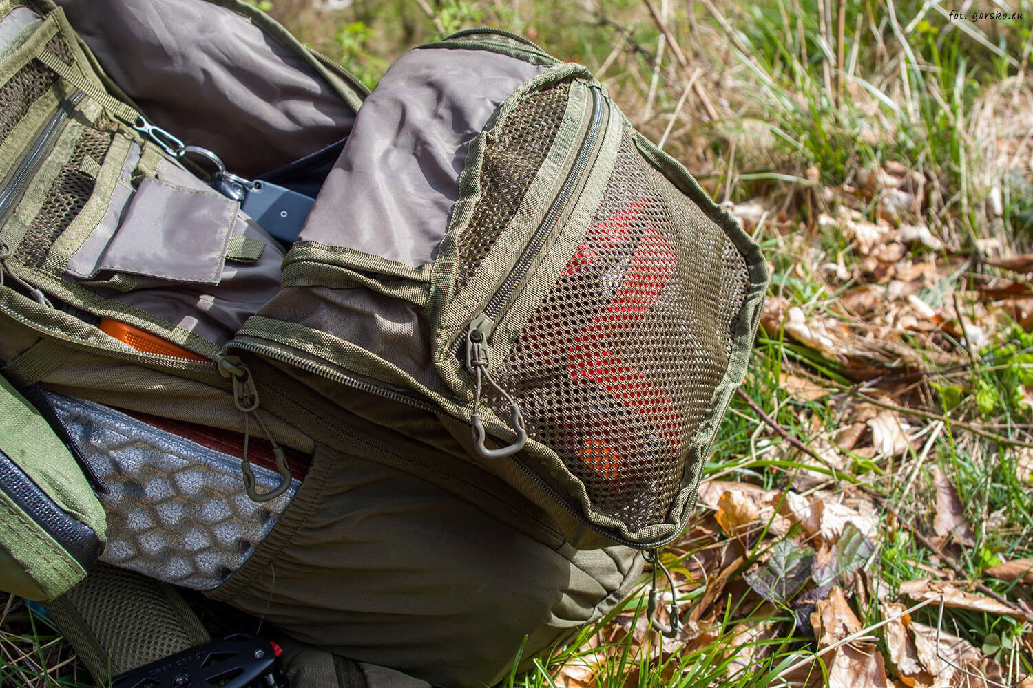 Plecak Highlander Fhior FH Pac 2 30 l kieszeń wewnętrzna