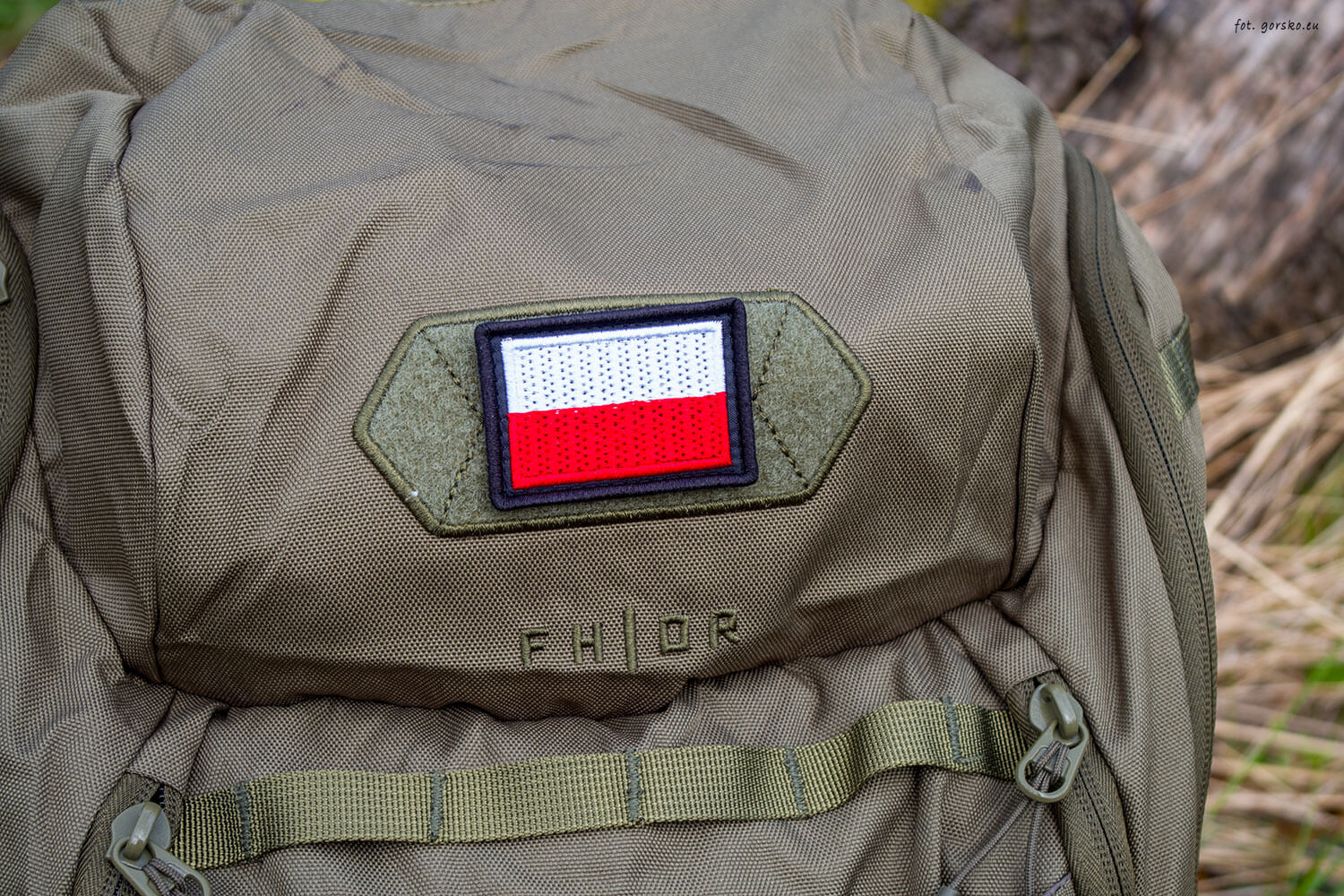 Plecak Highlander Fhior FH Pac 2 30 l panel velcro