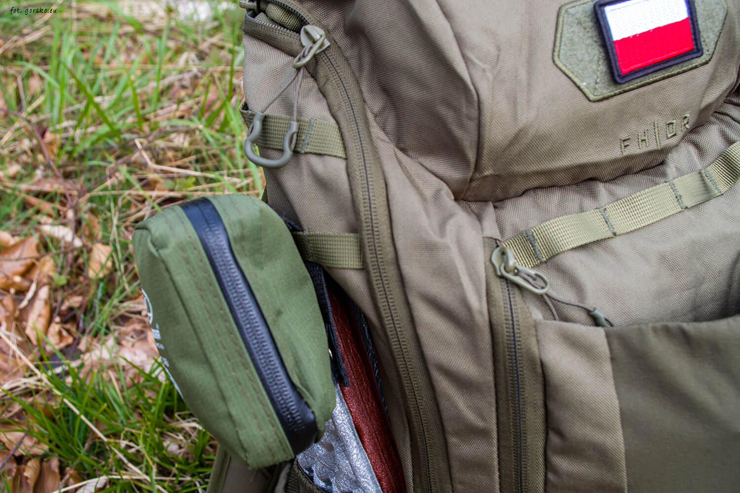 Plecak Highlander Fhior FH Pac 2 30 l taśmy molle pals