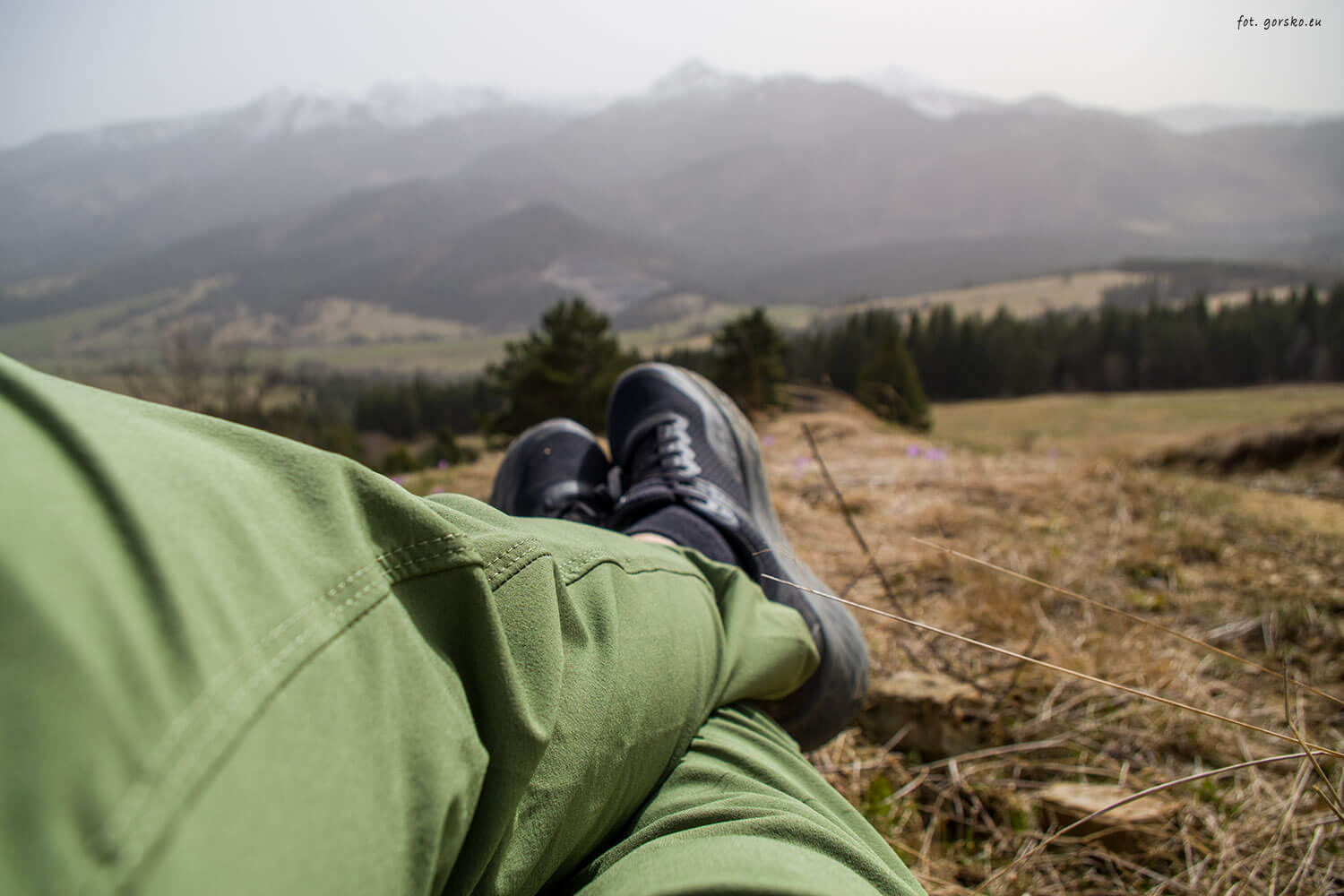 Spodnie trekkingowe Columbia Triple Canyon II materiał